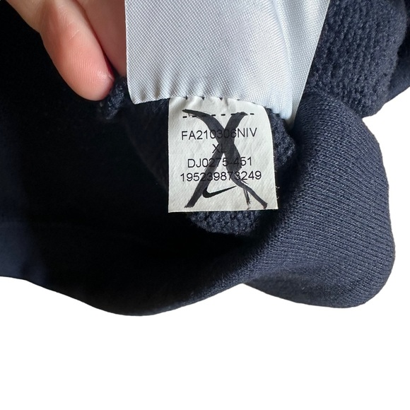 Nike Men’s NSW Sportswear Swoosh Logo Hoodie Navy Sz XL - Picture 3 of 5